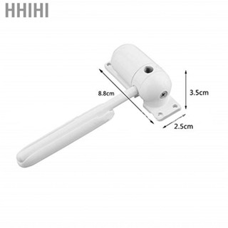 Hhihi Automatic Door Closer Metal Mini Low Noise Hidden Spring for Residence