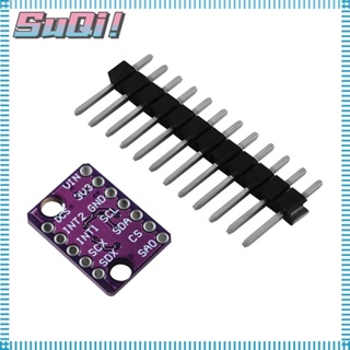 Suqi โมดูลเซนเซอร์ 6DOF 6-Axes IIC I2C 3-5V คุณภาพสูง GY-BMI160 3 ชิ้น