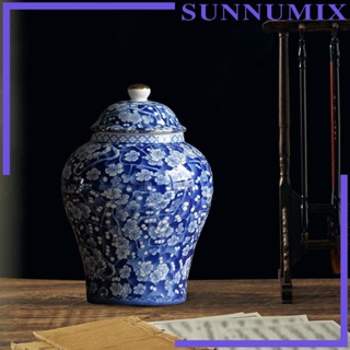 [Sunnimix] โหลเซรามิค เคลือบขิง แจกันดอกไม้ สําหรับตกแต่งบ้าน