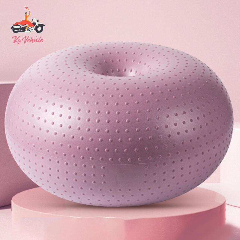 [Whstrong] 1x Ball Stability การออกกําลังกายหนา Inflatable Aid Ball พิลาทิส Donut Balance สําหรับออกกําลังกายยิมนาสติกยิมห้องเรียน Home