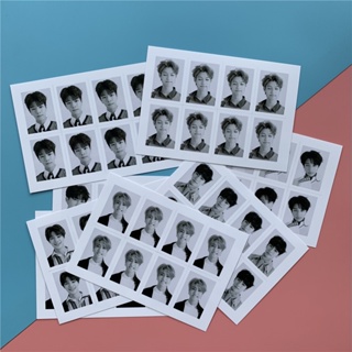 Kpop STRAY KIDS โฟโต้การ์ด บัตรประจําตัว บัตรประจําตัว บัตรสะสม HD ใบรับรองรูปภาพ 1 นิ้ว