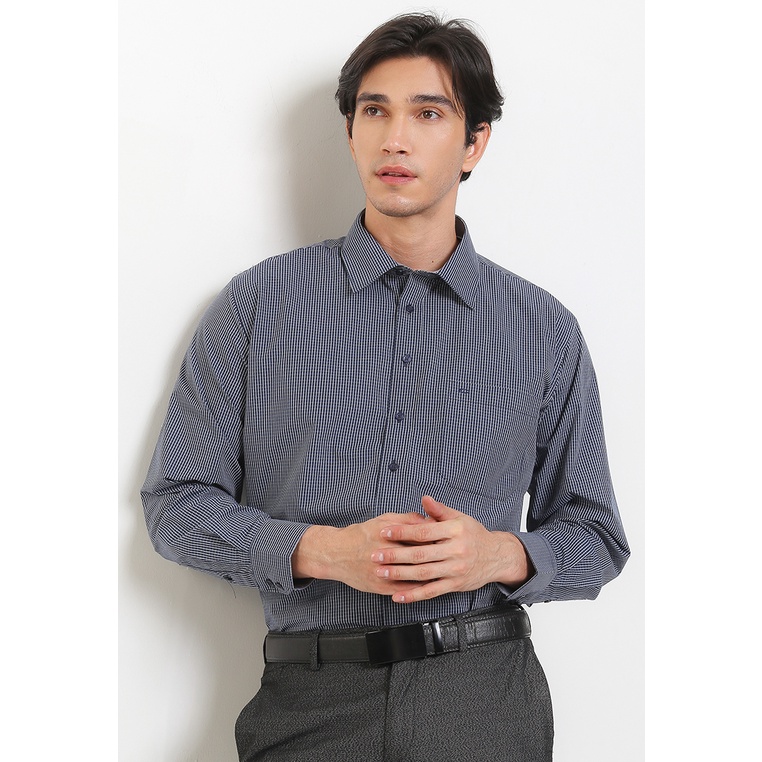 KEMEJA Cardinal เสื้อเชิ้ตกึ่งฟิตผู้ชาย F2401J02H
