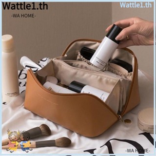 Wttle กระเป๋าจัดระเบียบเครื่องสําอาง พร้อมช่องใส่แปรง สําหรับเดินทาง