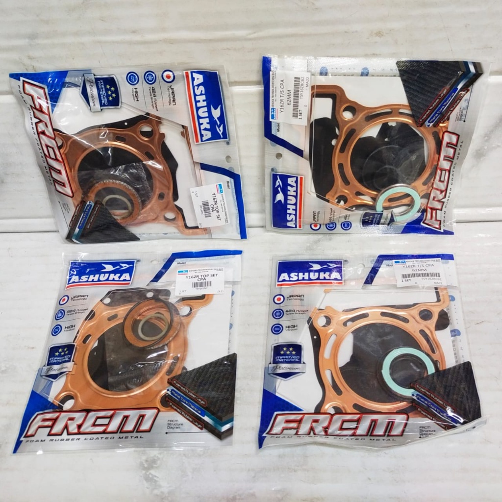 Y16ZR Y16 ASHUKA TOP SET COPPER GASKET STD / 62MM / 63MM / 65MM SIZE