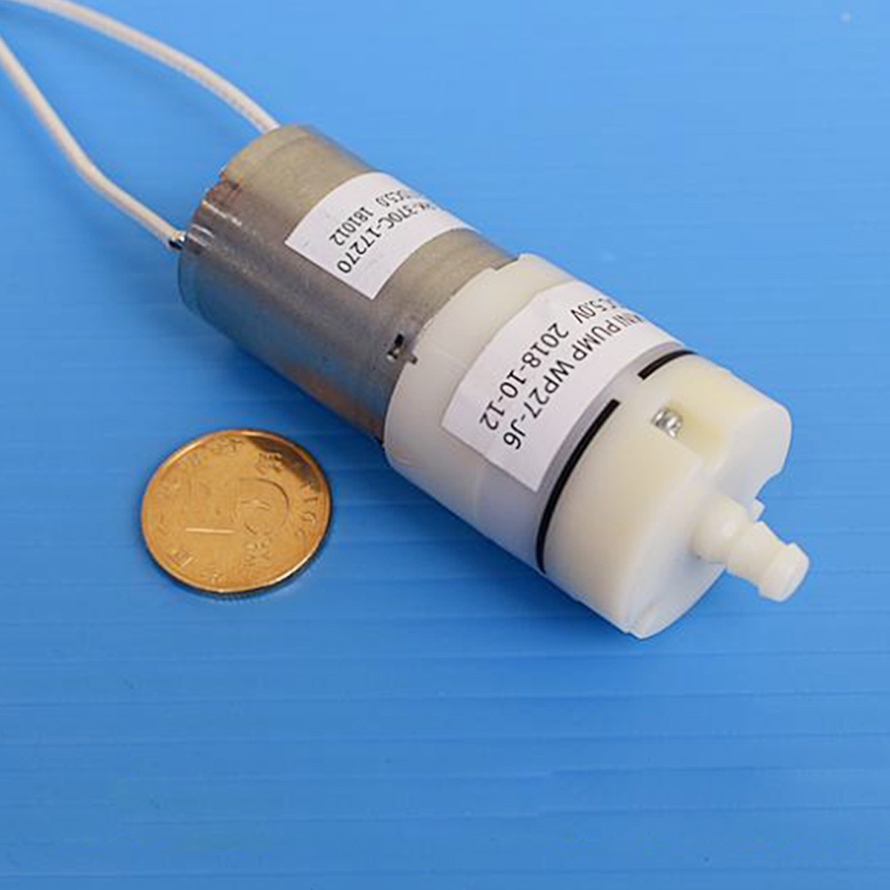 คุณภาพสูง Mini Monitor ปั๊มไดอะแฟรม DC 5V-12V Mute ปริมาณอากาศขนาดใหญ่ 370 ปั๊มลมปั๊มออกซิเจน Aquarium ทางการแพทย์ถังปลาสําหรับ