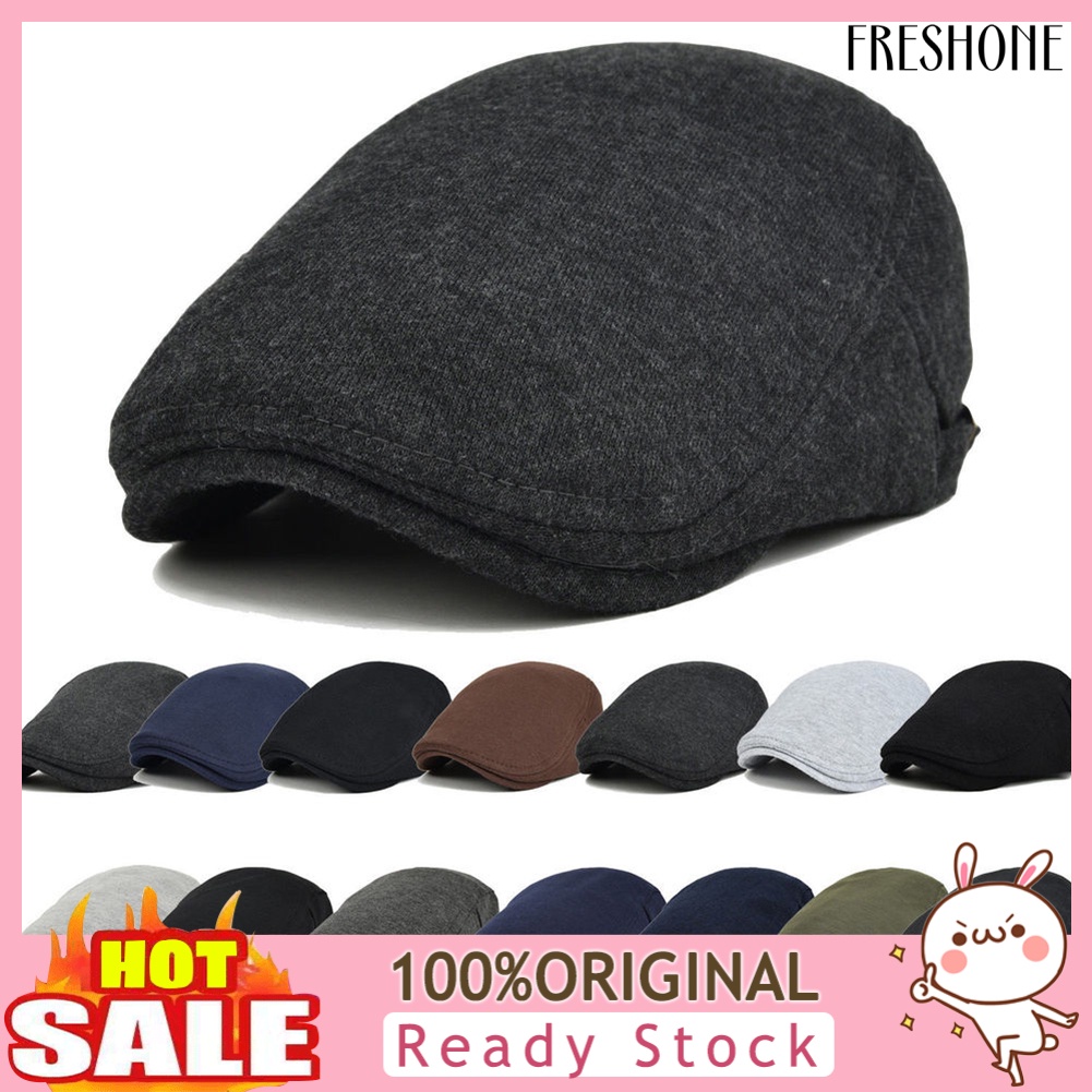[FISI] Newsboy หมวกแก๊ป แบบแบน ให้ความอบอุ่น เหมาะกับการเล่นกอล์ฟ เดินทางกลางแจ้ง สําหรับผู้ชาย
