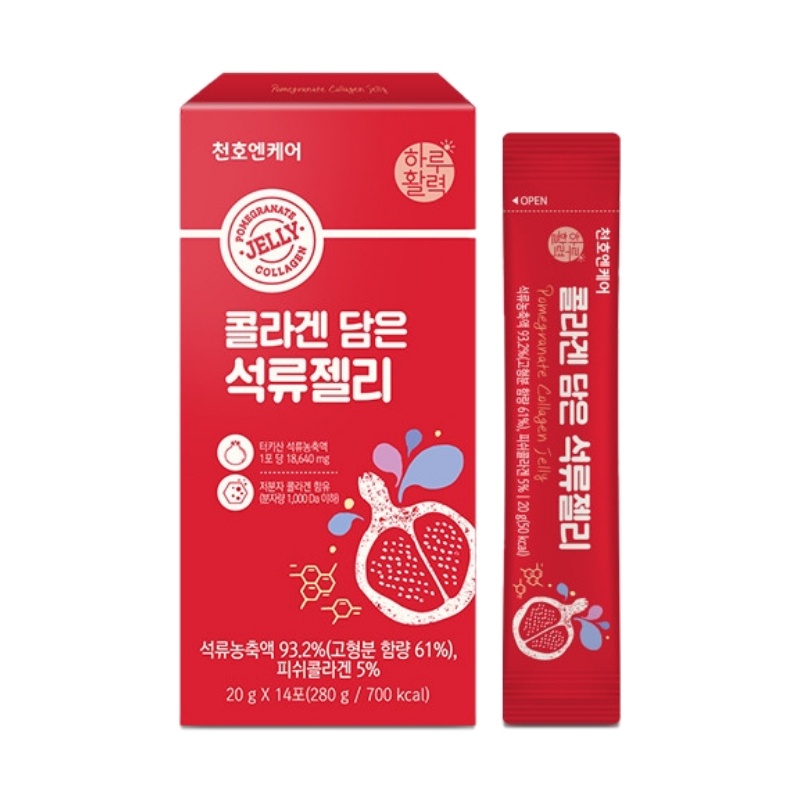 Chunho N Care Collagen Pomegranate Jelly 14 Stick