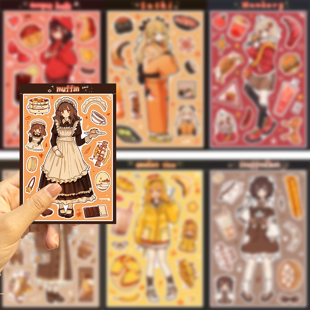 Lanlanstickersworld สติกเกอร์ ลายกราฟฟิตี้ หัวใจน่ารัก สําหรับติดตกแต่งหมวกกันน็อค จักรยาน 8 ชิ้น