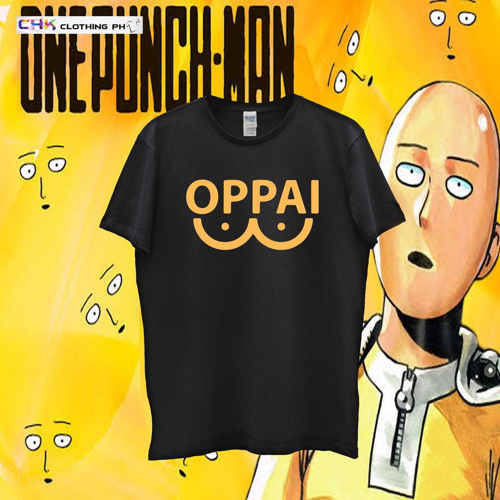Hot- One Punch Man / OPPAI เสื ้ อยืด - รุ ่ นใหม ่