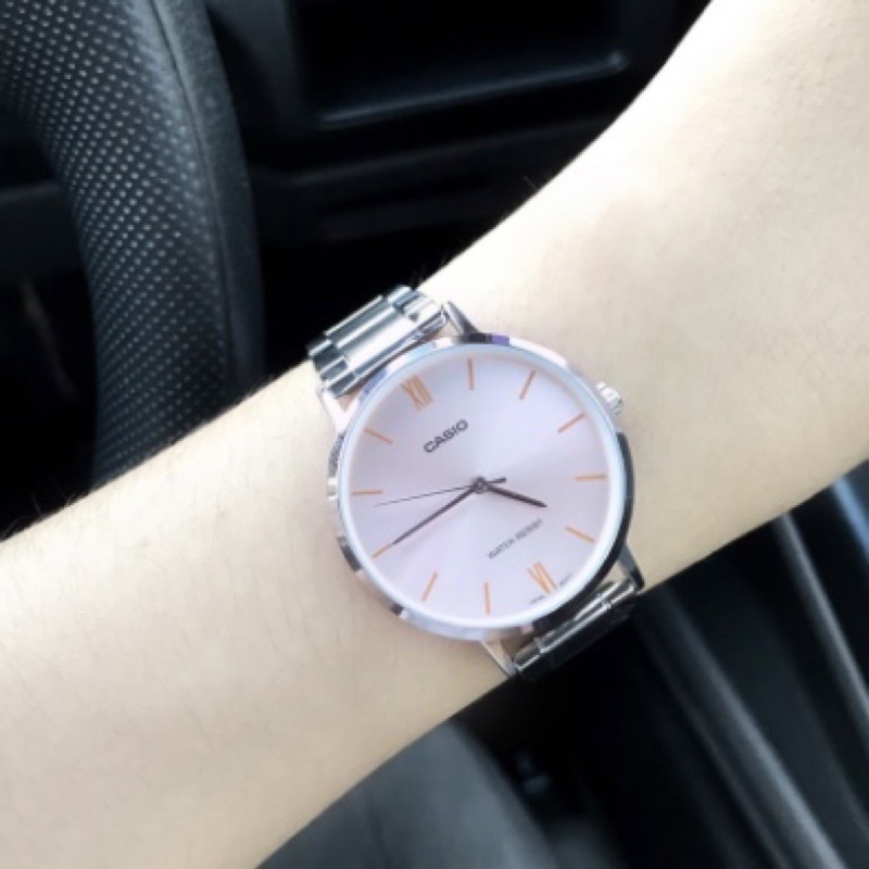 Super Watch CASIO นาฬิกาข้อมือหญิงรุ่น LTP-VT01 รับประกัน(ร้าน2ปี)CMG1ปี LTP-VT01D/LTP-VT01G/LTP-VT01D-1B/LTP-VT01D-