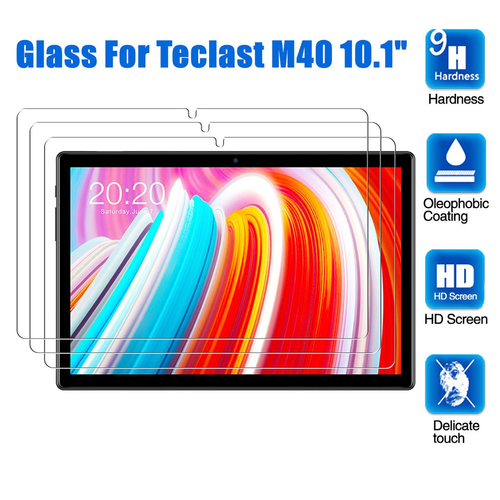 ฟิล์มกระจกนิรภัย ป้องกันรอยขีดข่วนหน้าจอแท็บเล็ต สําหรับ Teclast M40 Teclast M40 10.1 นิ้ว