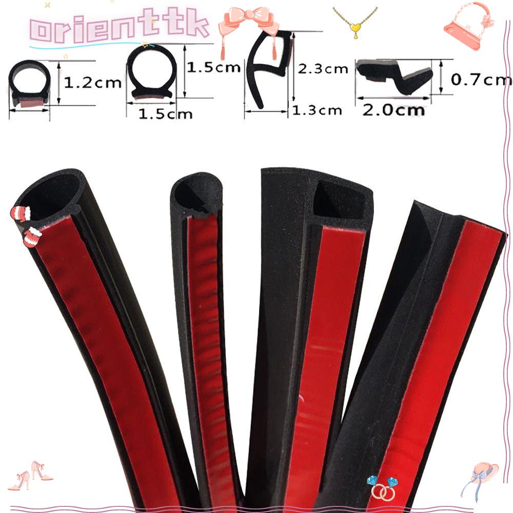 Orienttk แถบยางซีลประตูรถยนต์ กันฝุ่น ฉนวนกันเสียงรบกวน แถบซีลแดชบอร์ดยาง กันเสียง