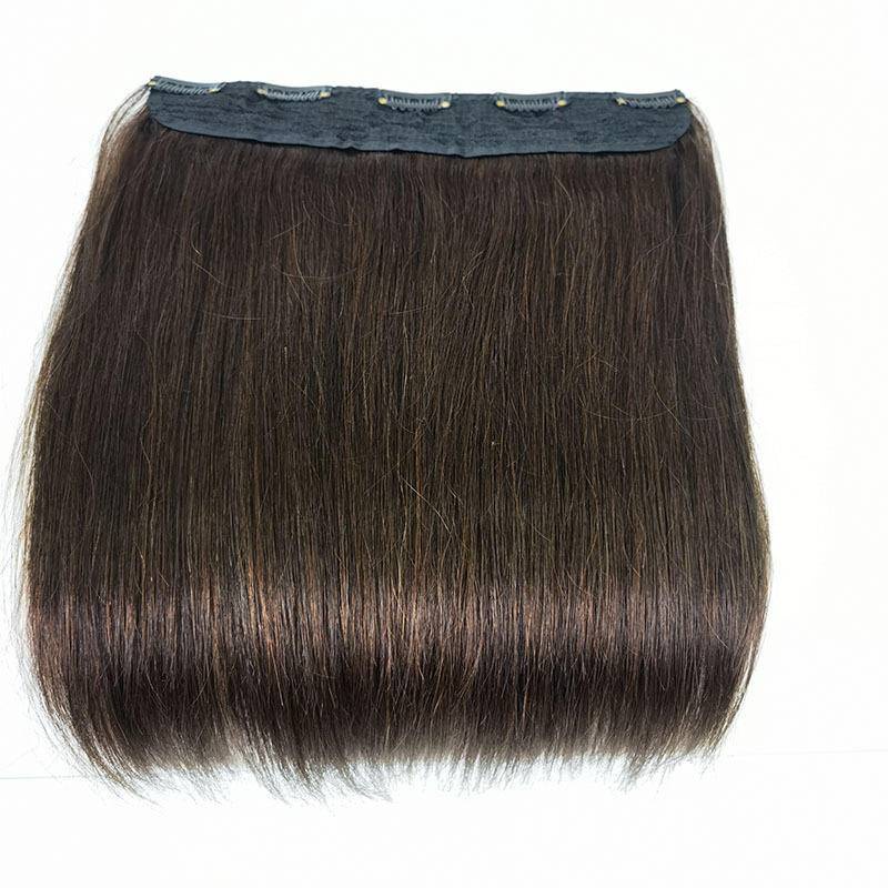 กิ๊บติดผมตรง สีน้ําตาลเข้ม 16 นิ้ว -24 นิ้ว 5 ชิ้น 2#
