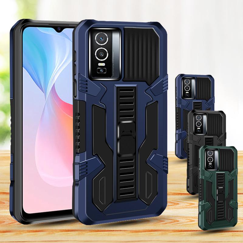 สําหรับ VIVO Y76 5G Y76S กรณีวงเล็บ Drop Proof Hard Case Cover