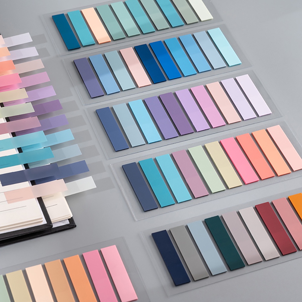 สติกเกอร์ฉลาก แบบใส หลากสีสัน สําหรับติดตกแต่งสมุดจดบันทึก เครื่องเขียน จํานวน 200 แผ่น - รูปที่ 2