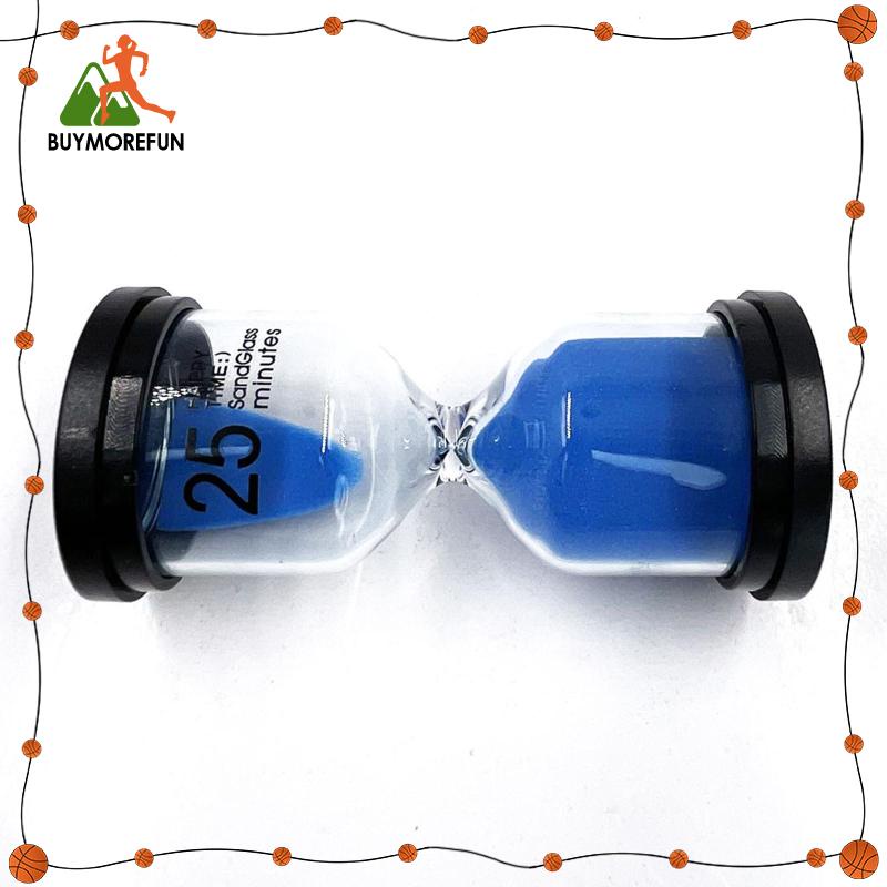 [ซื้อเพิ่มเติมสนุก] ตัวจับเวลาทราย 25 นาที, นาฬิกาทราย, ตัวจับเวลา, เครื่องมือจัดการเวลาตกแต่ง,
