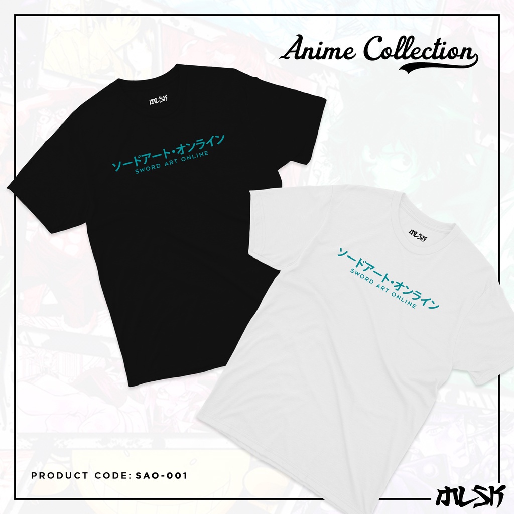 อ่อนนุ่ม 6 T-SHIRT SWORD ART ONLINE SAO SHIRT ANIME เสื้อยืด_08