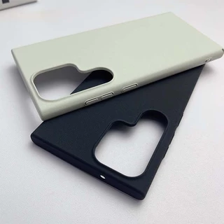 เคสโทรศัพท์แข็ง ผิวแมตต์ละเอียด สัมผัสเหมือนผิวหนัง บางเฉียบ กันรอยนิ้วมือ แบบหุ้มครึ่งเครื่อง สำหรับ Samsung S26 Ultra, S25 Ultra, S25 FE, S24U, S23, S22, A37, A56, A53, A16, A17, A07, A55, A54