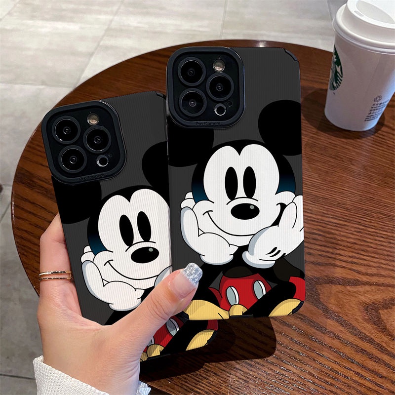 ใหม่ เคสโทรศัพท์มือถือ ลายมิกกี้เมาส์ สําหรับ Apple Iphone 12pro 15promax 14 13 11promax 7 8Plus X