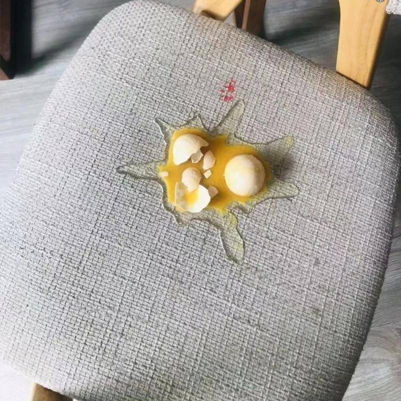 ของเล่นตลก ที่วางโทรศัพท์มือถือ รูปไข่หัก สร้างสรรค์ สําหรับแกล้งคน