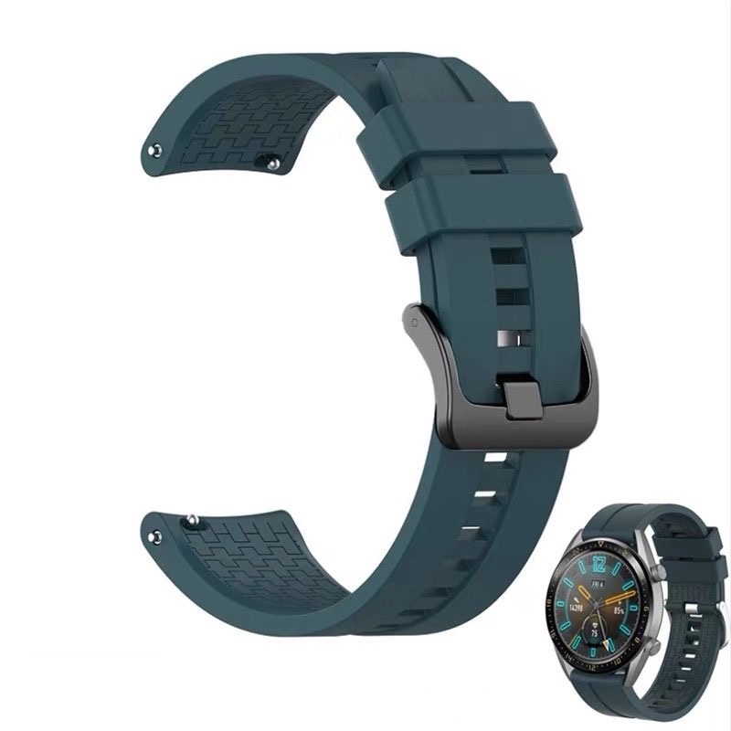 สายนาฬิกา redmi watch5 Xiaomi  s1 s1pro s1active s2 s3 s4ชิลิโคนล็อคดำwatch color 2 Haylouสาย22mm