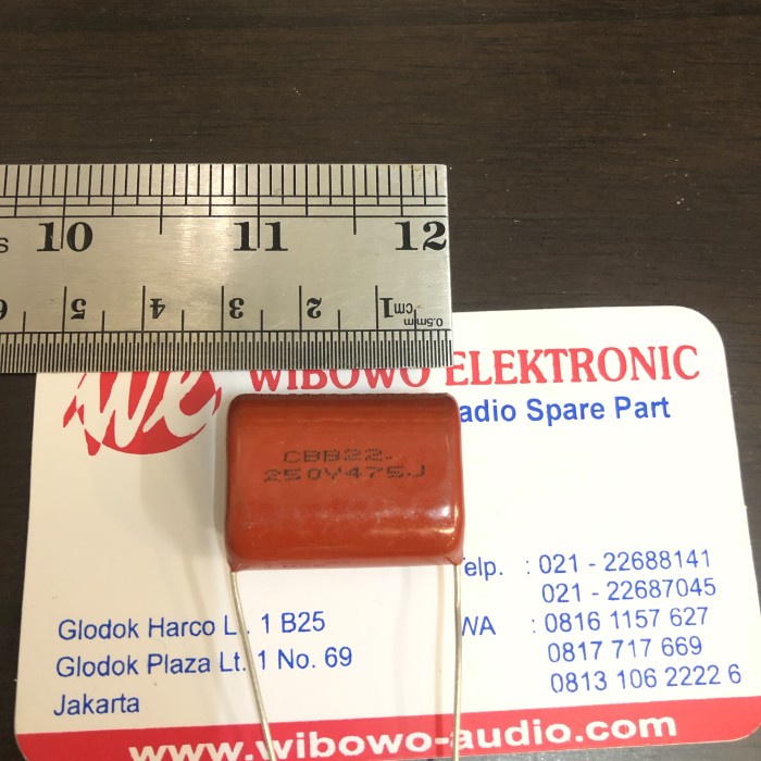 ตัวเก็บประจุมิลาร์ 475j 250v 475 250v JI27