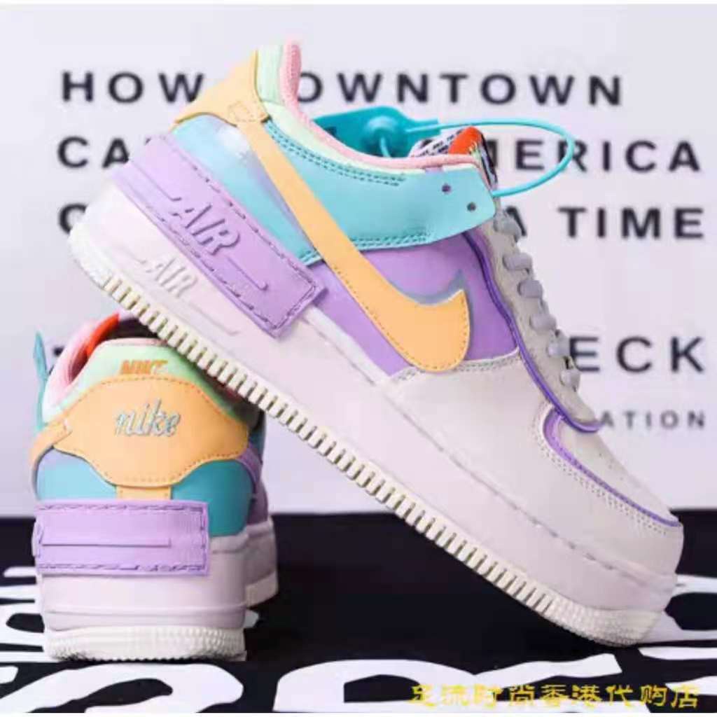 New nike air force 1 shadow macaron running shoes for women#2020 nike airmax 270 and nike airmax 72