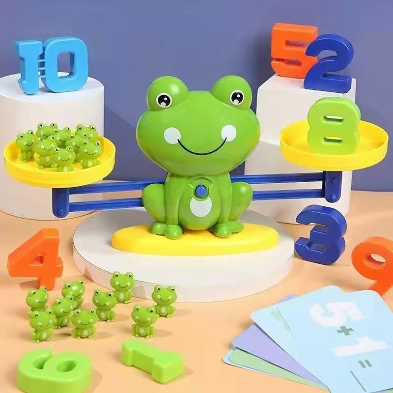 Mathematical Intelligence Math Toys Funny Frog Scale Children's Early Education Toys Addition Subtra