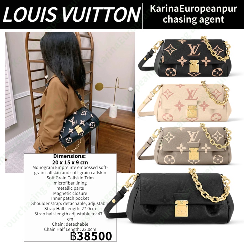 หลุยส์วิตตองLouis Vuitton FAVORITE Women/Shoulder Bag สุภาพสตรี/กระเป๋าสะพาย/กระเป๋าใต้วงแขน