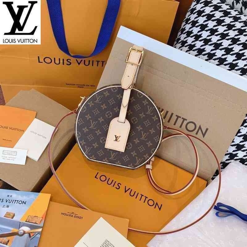 หลุยส์วิตตอง Louis Vuitton lv bag m43514 petite boite chapeau cap box กระเป๋าถือสตรีกระเป๋าสะพายกระเป๋าเป้สะพายหลัง hfqy