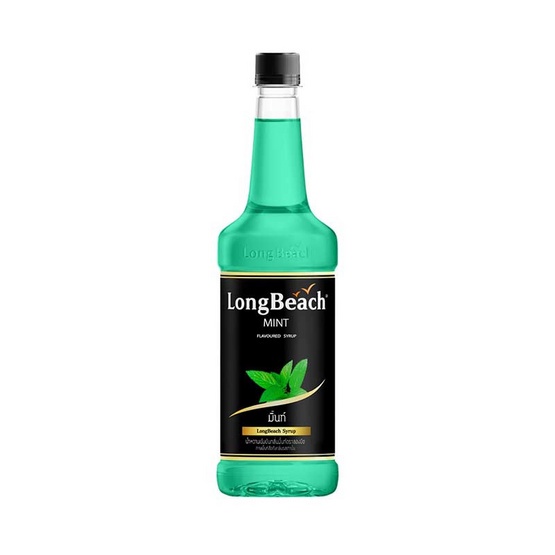 ลองบีชไซรัป ไซรัปมิ้นท์ 740 มล. Long beach syrup ไซรัปลองบีช ไซรัป ลองบีช