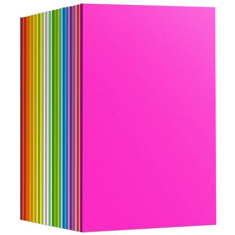 Colored Origami Children's Art Class Drawing A4 Colored Paper 70g Rectangular Origami A4 Colored Cop