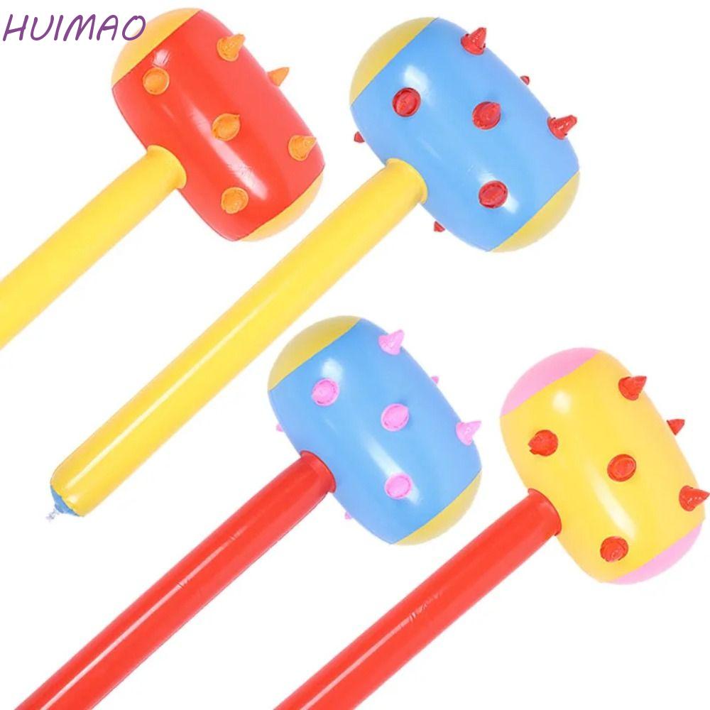 Huimao ลูกโป่งเป่าลม ค้อนเป่าลม PVC หลากสี ของเล่นสําหรับปาร์ตี้ กิจกรรมในโรงเรียน