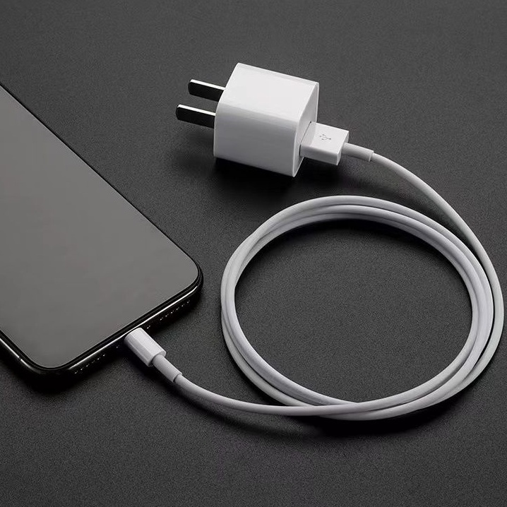 สายชาร์จ 2.4A [5ic 8ic 12W E75] ที่ชาร์จ 5W 1A สําหรับ I5 I6 I7 i8 IX I11 I12 I13 i14pro MAX1 m 2 ม.