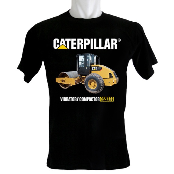 Caterpillar Vibratory Compactor Cs533e เสื้อยืด