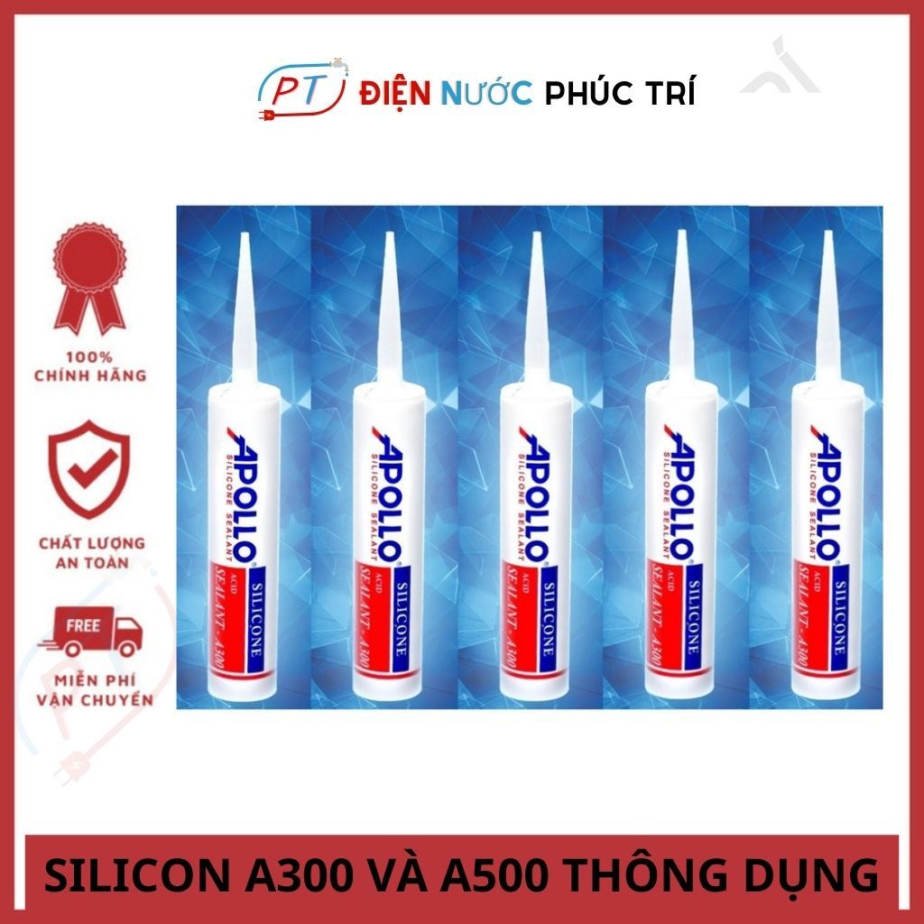 APOLLO A300, A500 Silicone Sealant ทุกชนิด [ของแท้]