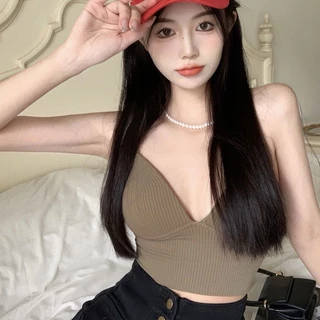 สายเดี่ยวมีฟองน้ำในตัว ดันทรง อกตูม ใส่สวย เซ็กซี่มาก ใส่แทนเสื้อชั้นในได้