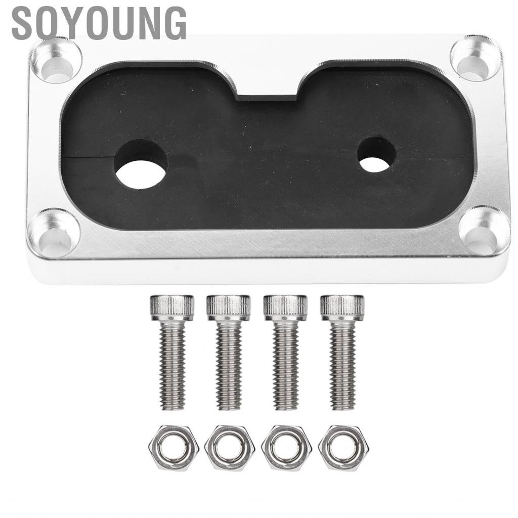 Soyoung Billet Shifter Plate  K-Tuned Box Base Cable Grommet Fit for Civic Integra w/ K-Series Swap