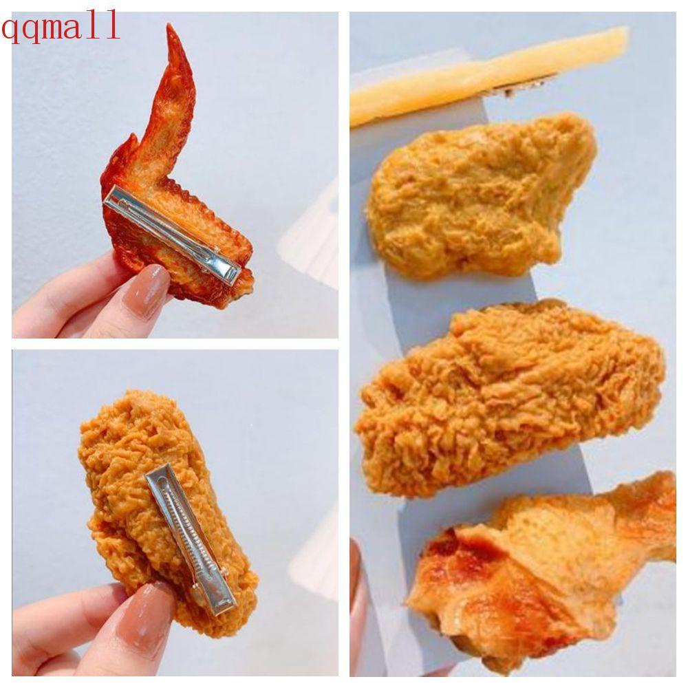Qqmall กิ๊บติดผมรูปปีกไก่น่ารักสไตล์เกาหลีสําหรับผู้หญิง