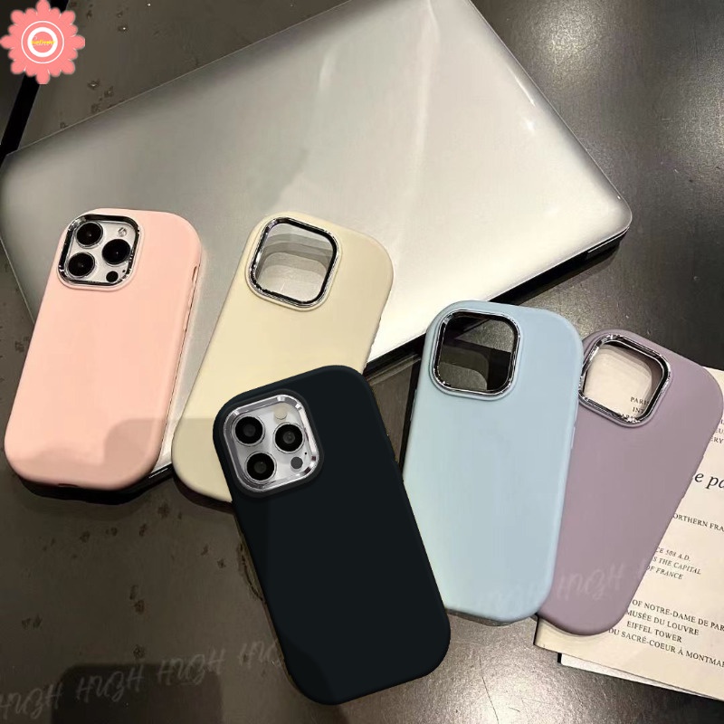 เคสโทรศัพท์มือถือชุบไฟฟ้า สีมาการอง หรูหรา สําหรับ Realme C53 C55 C51 C11 2021 C21Y C25Y C35 C25 5 5i 5S 6i C3 C12 C11 2020 C15 C20 C20A C25s C30 C33 8 8Pro 8i