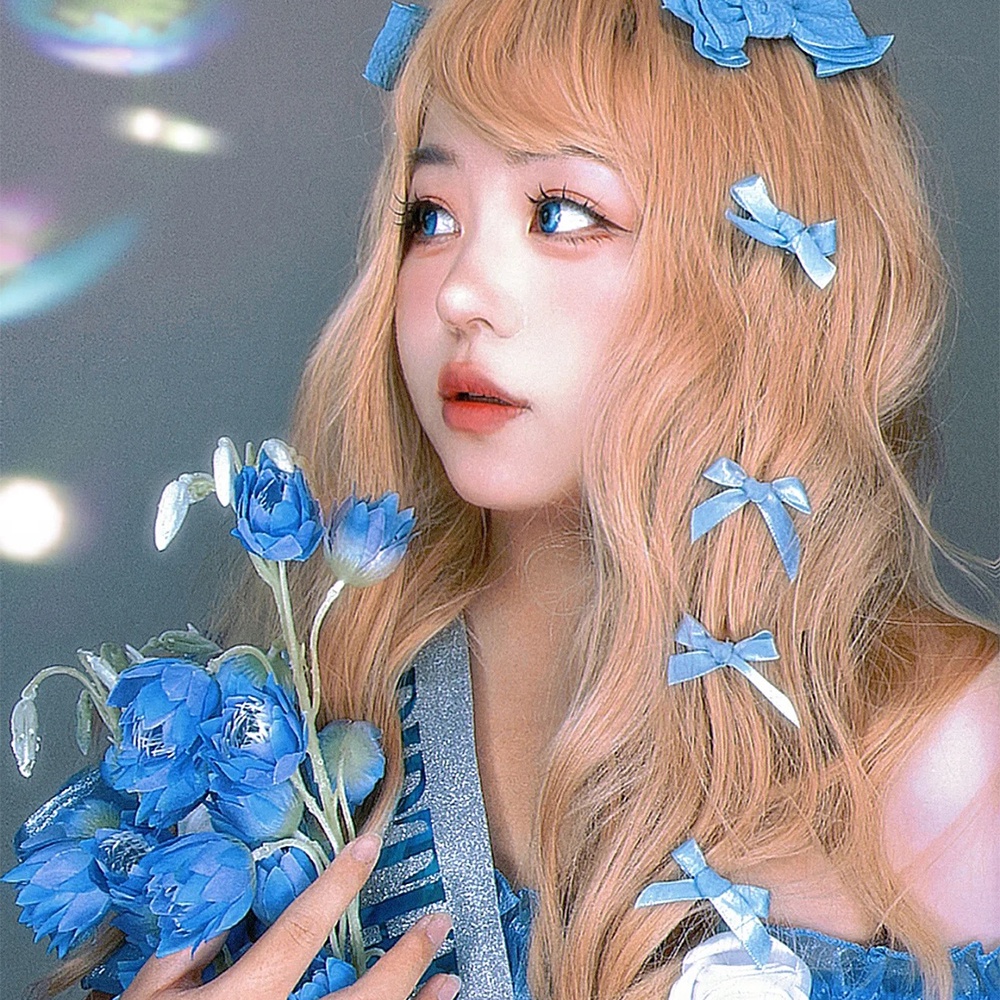 กิ๊บติดผม ริบบิ้นโบว์ ผ้าไหมถัก เรียบง่าย สําหรับผู้หญิง / กิ๊บติดผมโบว์ 8 ชิ้น / กิ๊บติดผม โบว์เล็ก Y2K / ริบบิ้นผ้าไหมสี / กิ๊บติดผม โบว์ หวาน เท่ เครื่องประดับผม สําหรับผู้หญิง