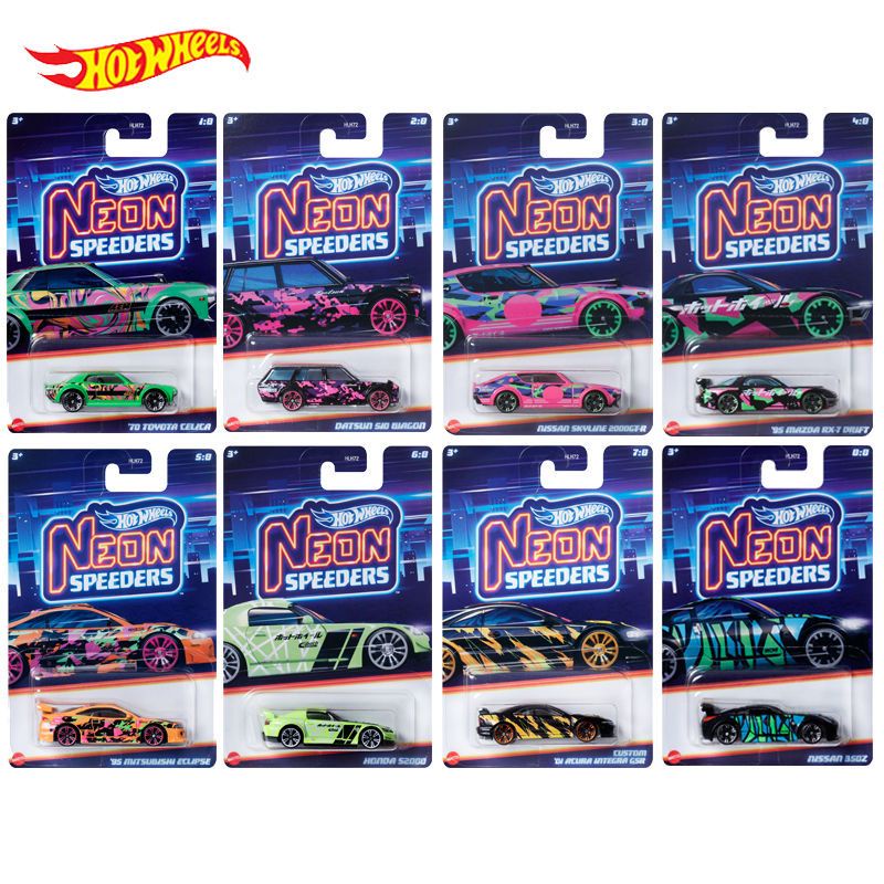 [BTF] Hotwheels Hotwheels ไฟนีออนสีสันสดใส Japanese God of War Civic Golf Fox BMW HLH72 6U8G