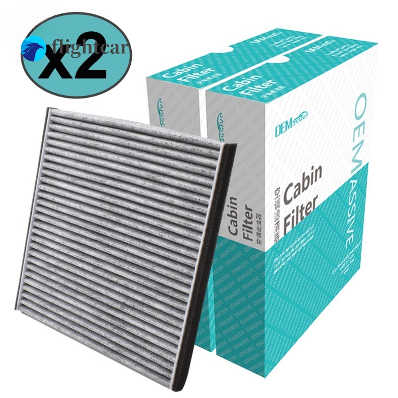 Flightcar ไส้กรองอากาศห้องโดยสารรถยนต์ 87139-33010 สําหรับ Toyota Camry Yaris Subaru Legacy Outback 