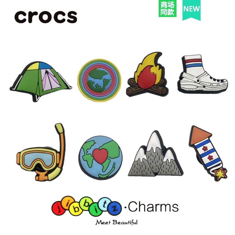 jibbitz crocs outdoors jibbitz crocs เกาหลี crocs jibbitz jibbitz set jibbitz crocs ของแทั