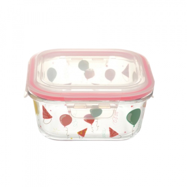GlobalHouse AILO กล่องแก้วถนอมอาหาร 800 มล. BRIGHT-04 สินค้าของแท้คุณภาพดี