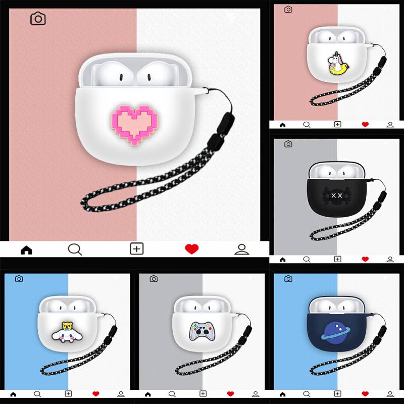 RY05 FOR HONOR Earbuds X6 CASE / Earbuds X5 CASE Silicone Case Cover  series Dust-proof Protective C