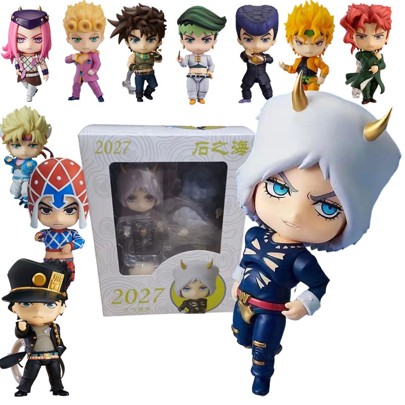 หินผจญภัย Nendoroid JoJo's Bizarre #2026 #2027 #985 โมเดลฟิกเกอร์ Kujo Jotaro ของเล่นสําหรับเด็ก