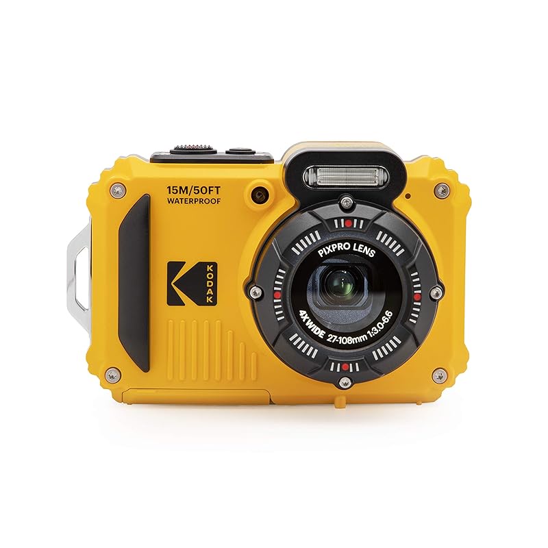 Kodak Pixpro Wpz2 กันน้ํา กันฝุ่น กันกระแทก สีเหลือง
