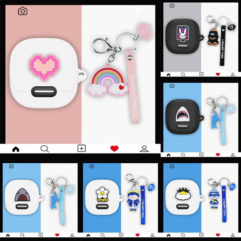 NAH08 Anker Soundcore Liberty 4 NC case / Liberty 4 case / vr p10  Dustproof Soft Washable Protectiv