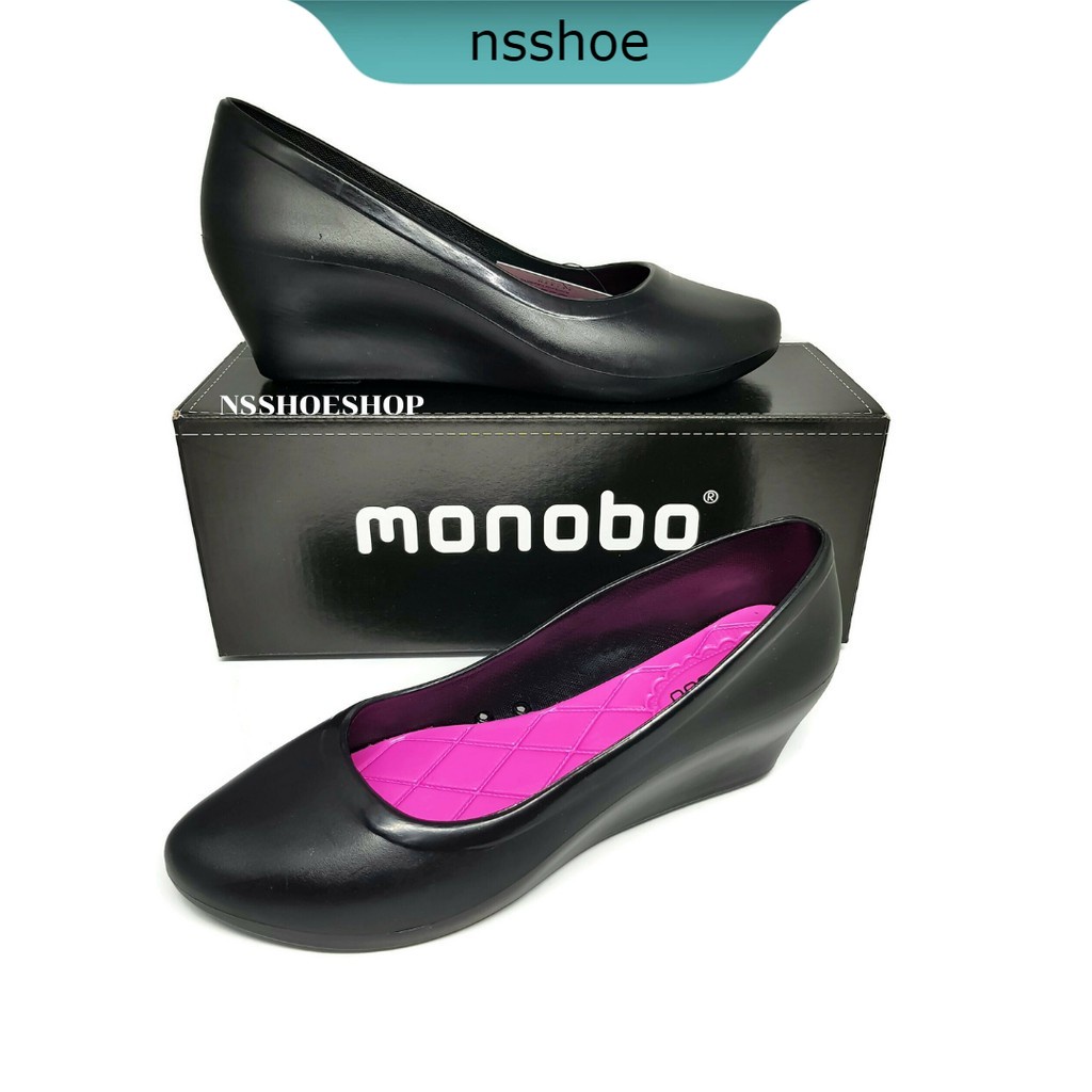 [พร้อมส่ง] Monobo Berry โมโนโบ้ เบอรี่ รองเท้าคัชชูส้นเตารีด มีเก็บปลายทาง